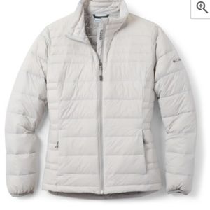 (White) columbia jacket coat
